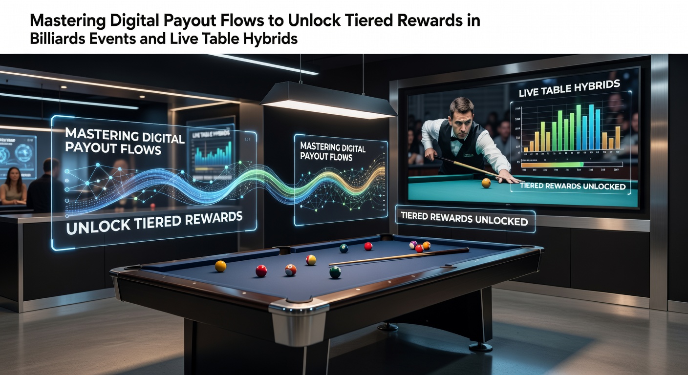 Digitale Zahlungsströme in Billard-Events und Live-Tisch-Hybriden