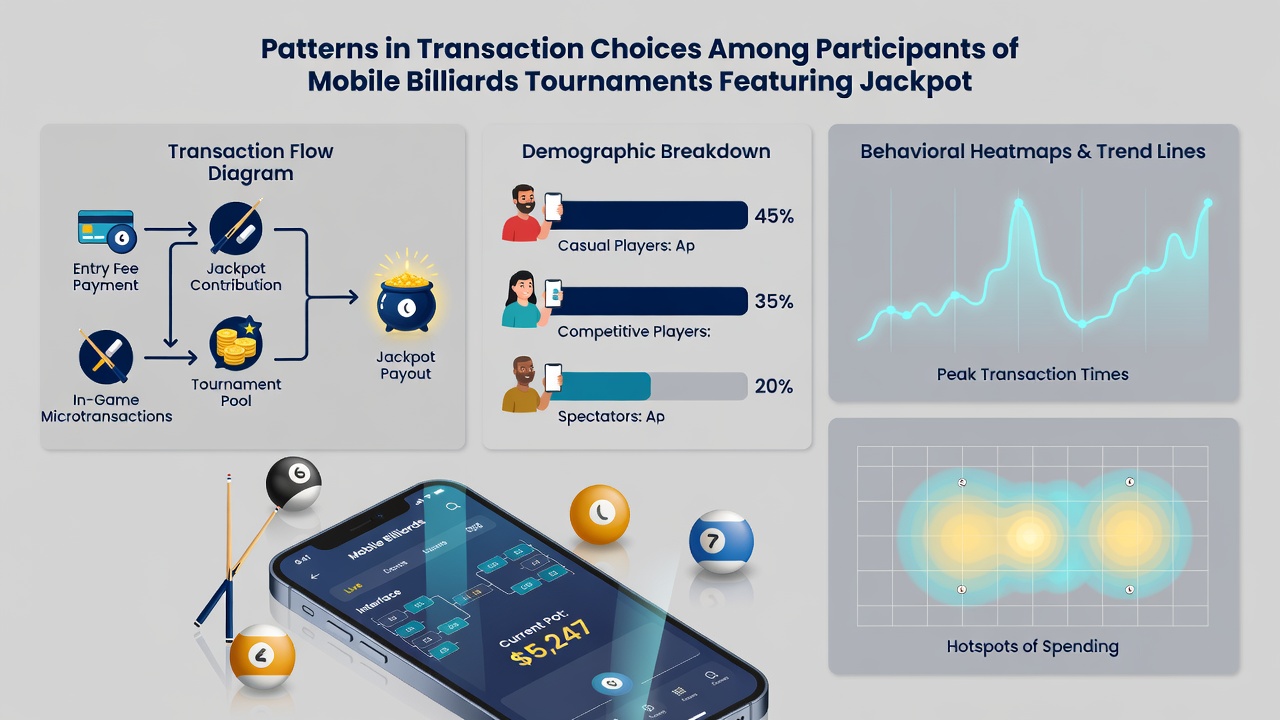 Teilnehmer wählen Transaktionswege in mobilen Billard-Events mit Jackpots und Dealern