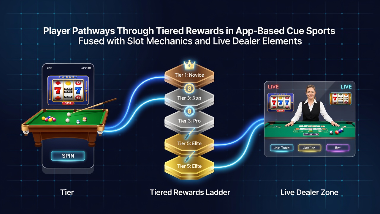 Darstellung gestaffelter Belohnungen mit Slot- und Live-Dealer-Integration