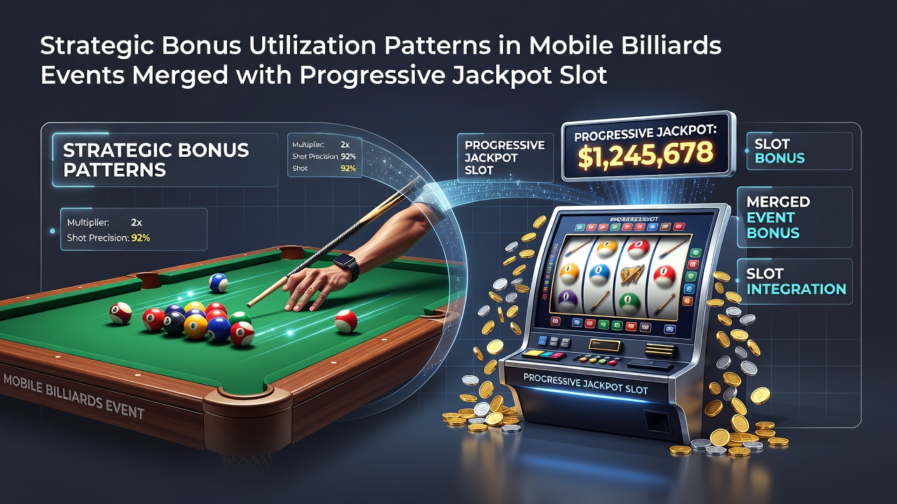 Hybride Mobile Gaming-Sessions mit Billard-Motiven, Jackpot-Slots und Live-Dealer-Tischen