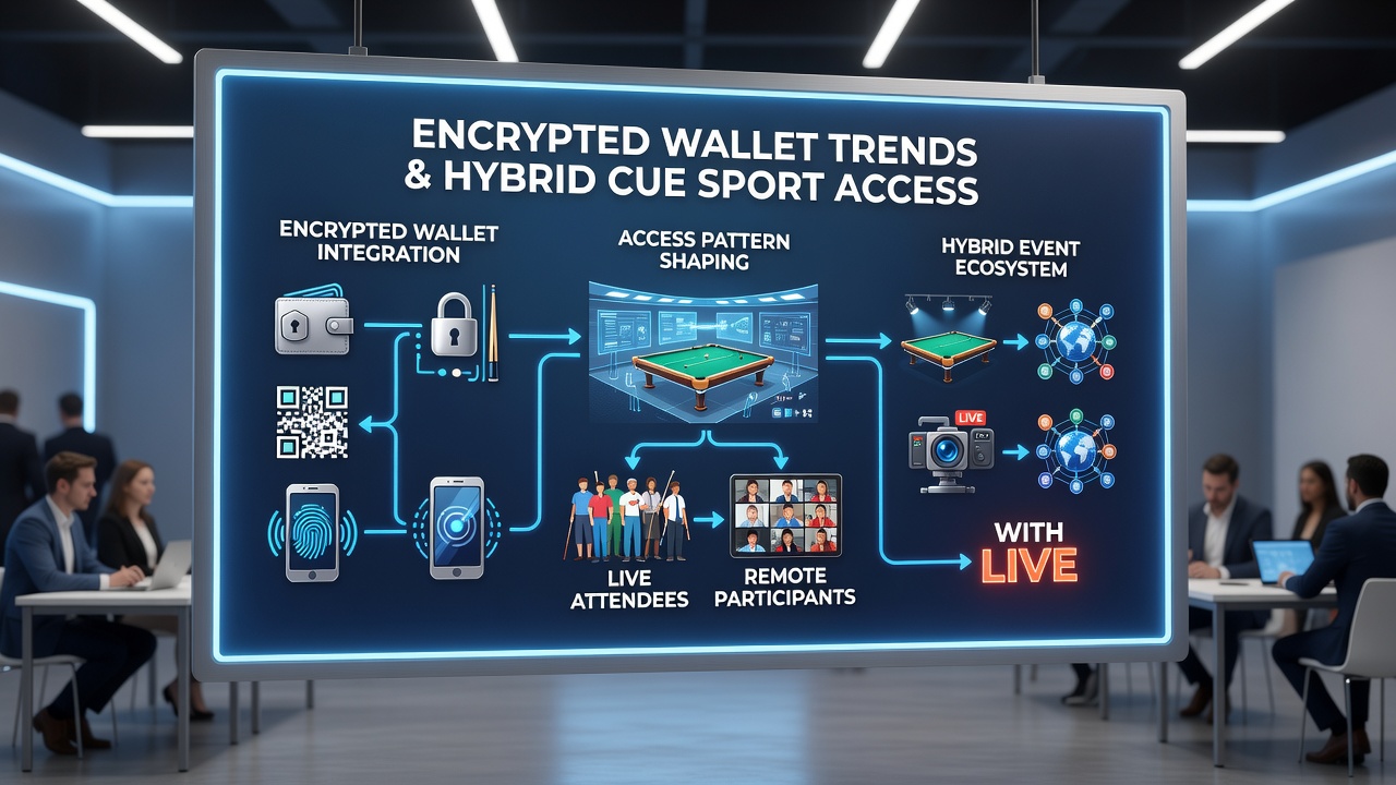Beispiel für mobile App-Oberfläche mit verschlüsselter Wallet und hybriden Billard-Live-Dealer-Sessions