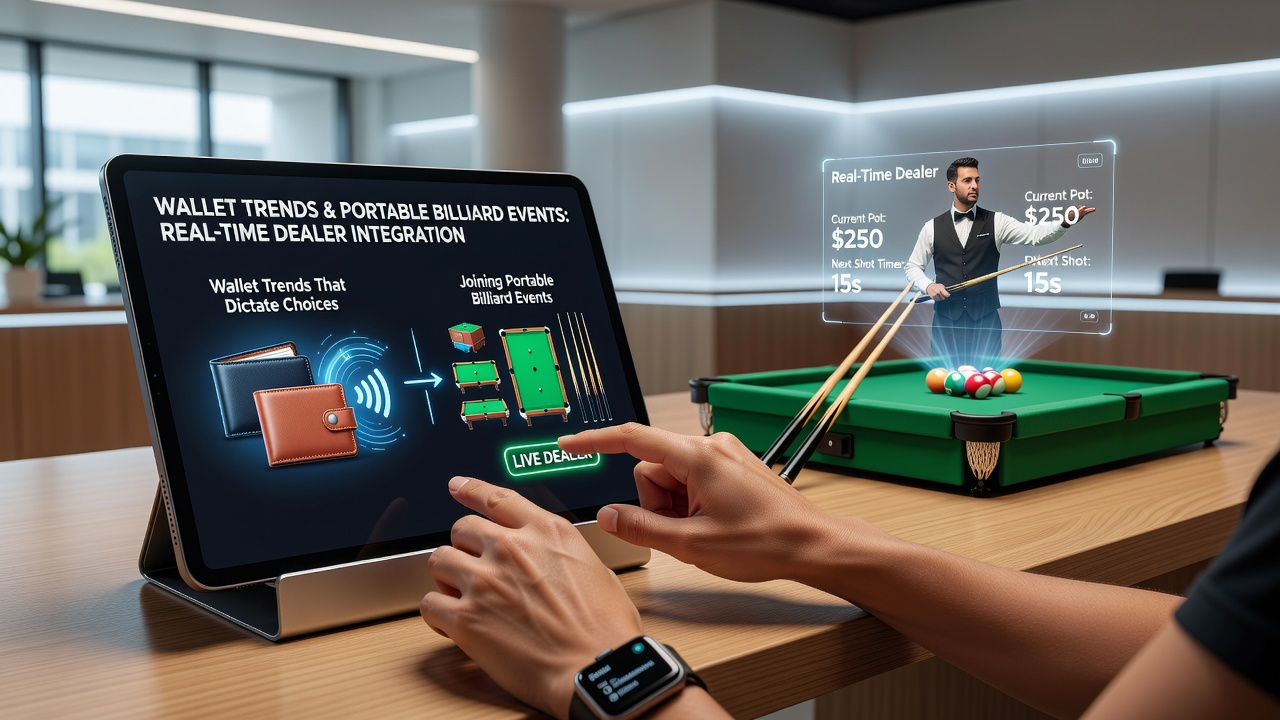Wallet-Integration in hybriden Billard- und Dealer-Events